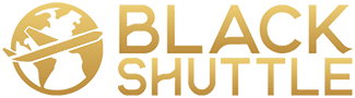 Black Shuttle Logo